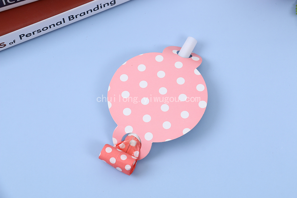 Children's Toy Flute Roll Blowouts Roll Toy Telescopic Whistle Party Horn Whistle Children's Fast Sticking Tongue out