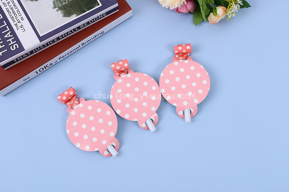 Children's Toy Flute Roll Blowouts Roll Toy Telescopic Whistle Party Horn Whistle Children's Fast Sticking Tongue out