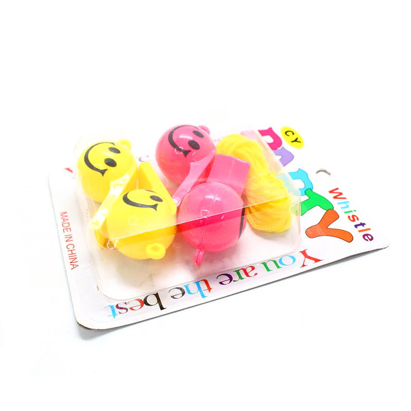 Children's Whistle Colorful Plastic Sling Whistle Kindergarten Baby Small Horn Outdoor Survival Blowing Props Children's Whistle Colorful Plastic Sling Whistle Kindergarten Baby Small Horn Outdoor Survival Blowing Props
