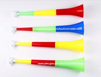 Children&#039;s educational toys wholesale plastic whistle horn section three cheer 60CM props