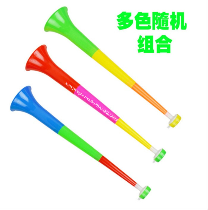 Children's educational toys wholesale plastic whistle horn section three cheer 60CM props
