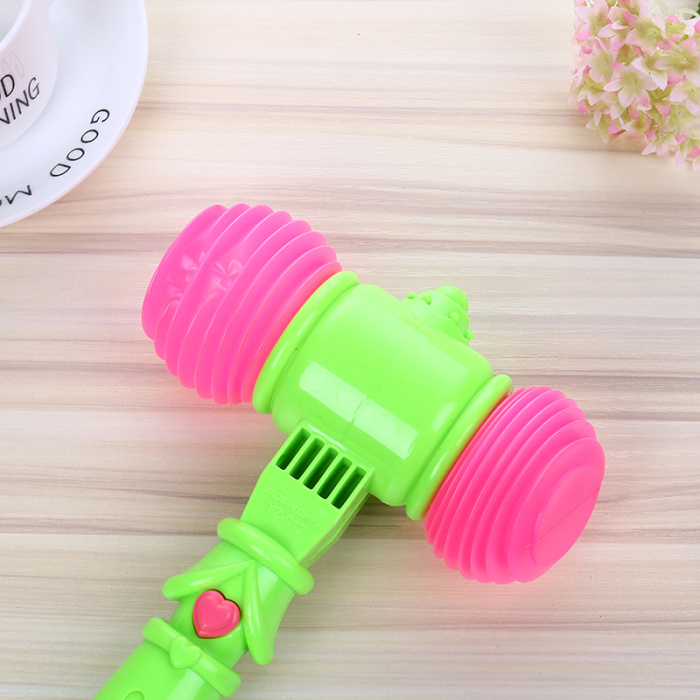 Creative new plastic horn hammer sound with a whistle hammer to help small hammer mini mini toys Creative new plastic horn hammer sound with a whistle hammer to help small hammer mini mini toys