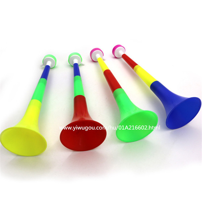 Children's educational toys plastic three-section whistle horn football support cover 57CM