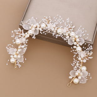 Children's Crown Headband Korean Style Cute Princess Hair Accessories Hair Comb Girl Baby Hair Comb Girl's Birthday Gift Crown