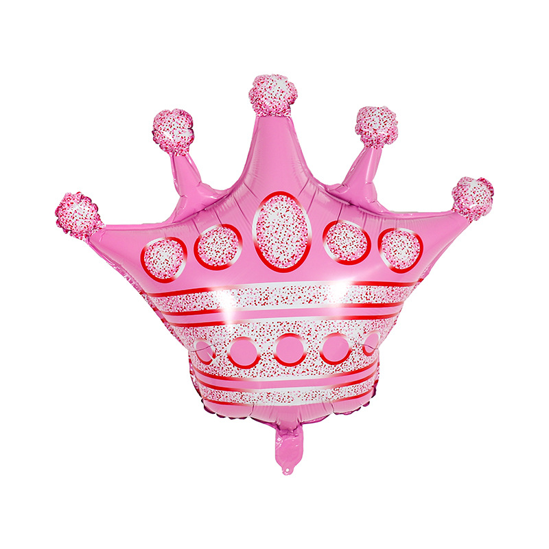 Crown Aluminum Balloon Children&#039;s Birthday Party Wedding Ceremony Decorative Aluminum Foil Balloon Party Supplies