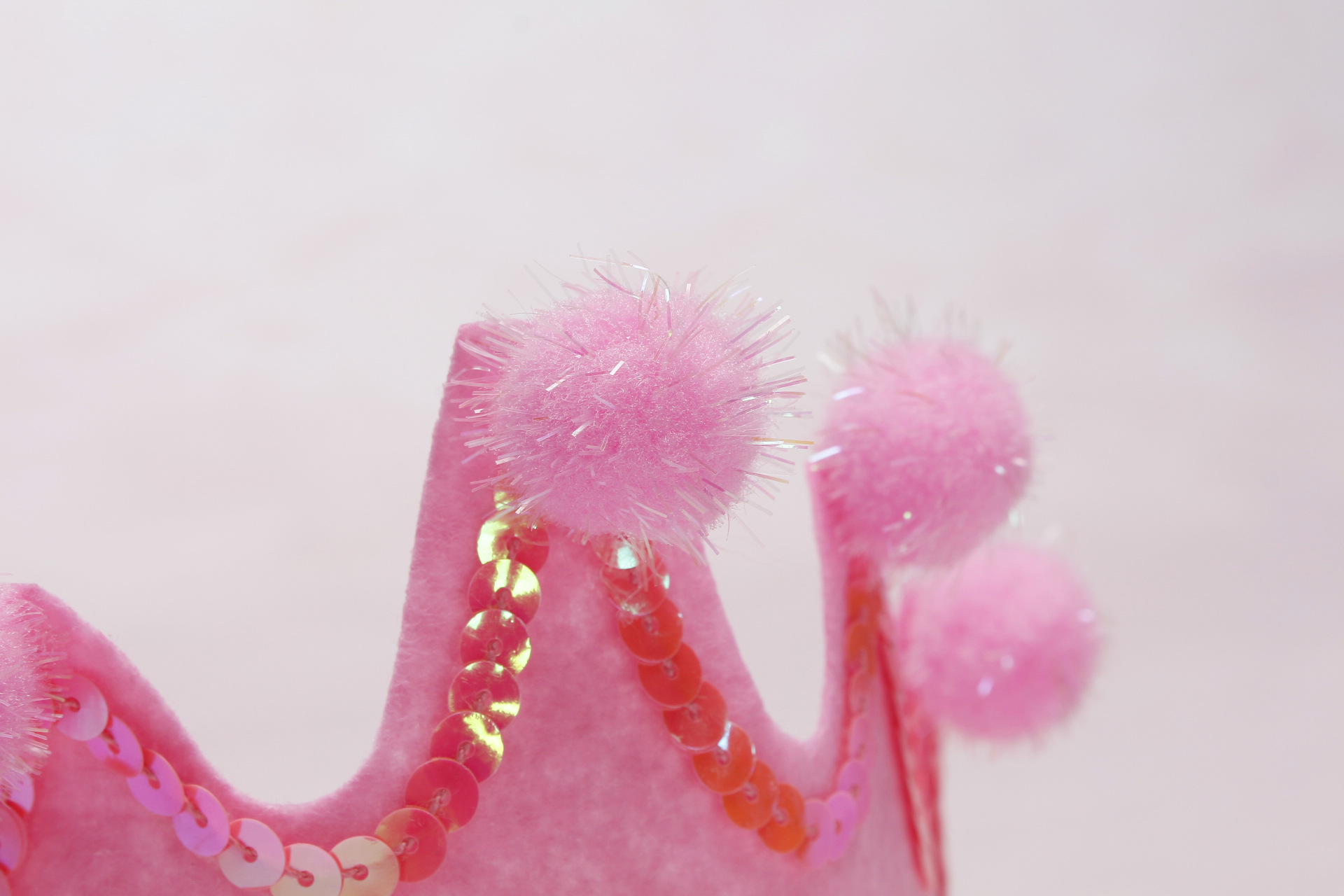 Wholesale Non-Luminous Birthday Crown Party Decorative Head Hoop Children Adult Non-Woven Fabric Birthday Hat