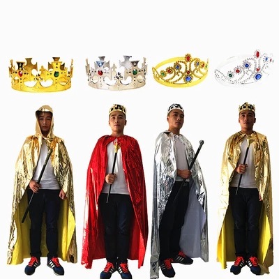 Party dress crown wholesale birthday crown tiara king crown tiara stage performance prop head