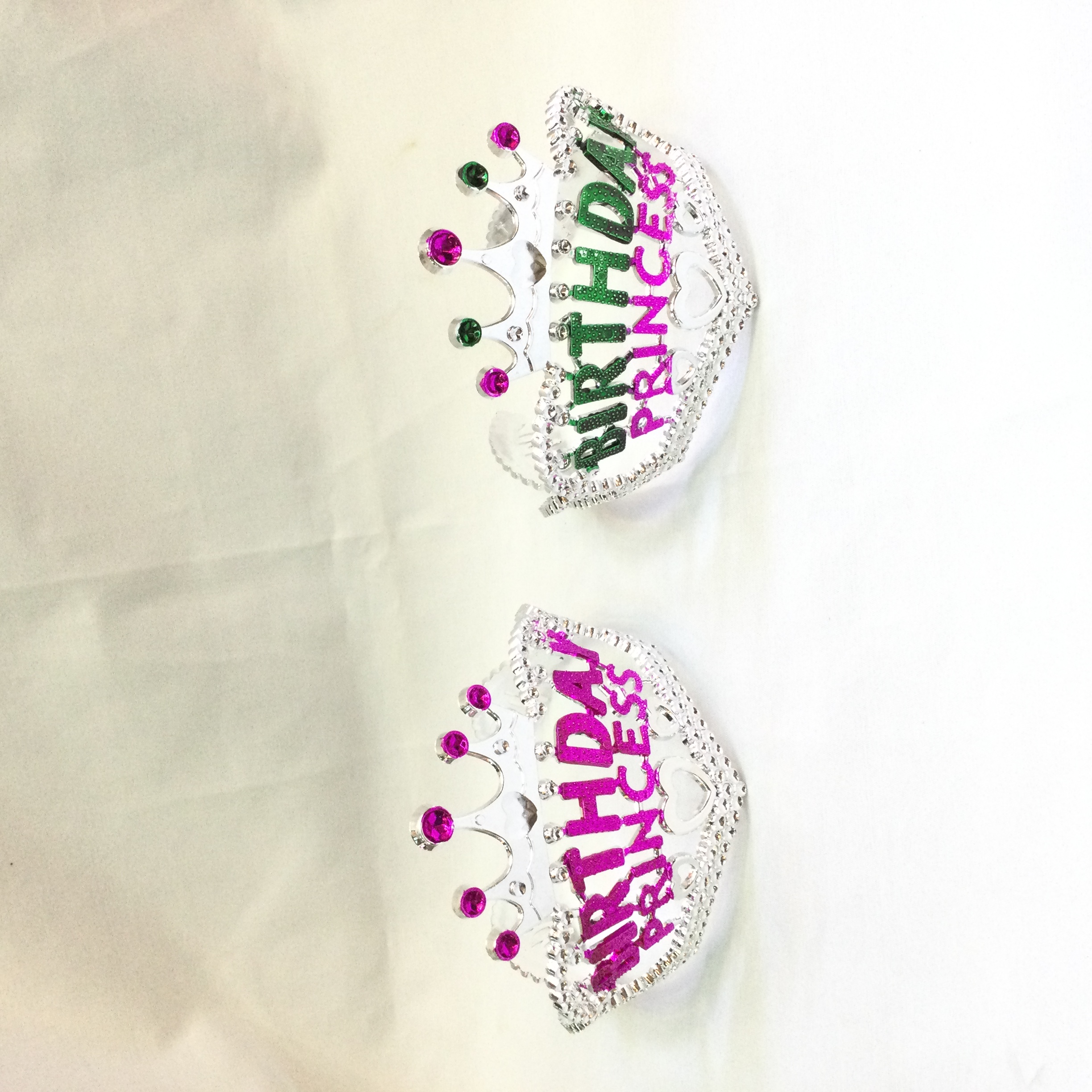 Party Children&#039;s Headband Princess Crown Hair Clasp Ice Princess Headdress Girls Children&#039;s Ornaments Plastic Birthday Crown