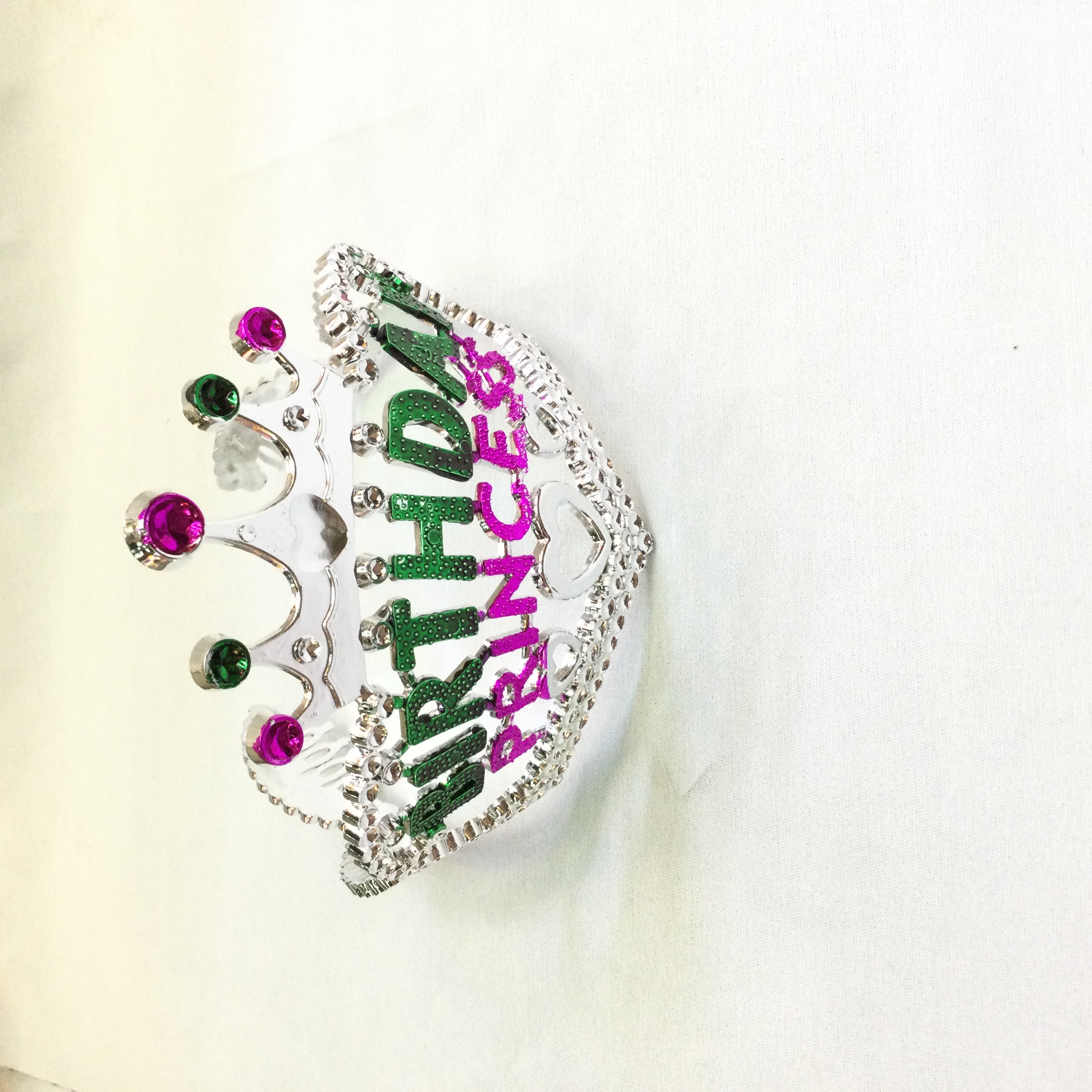 Party Children&#039;s Headband Princess Crown Hair Clasp Ice Princess Headdress Girls Children&#039;s Ornaments Plastic Birthday Crown