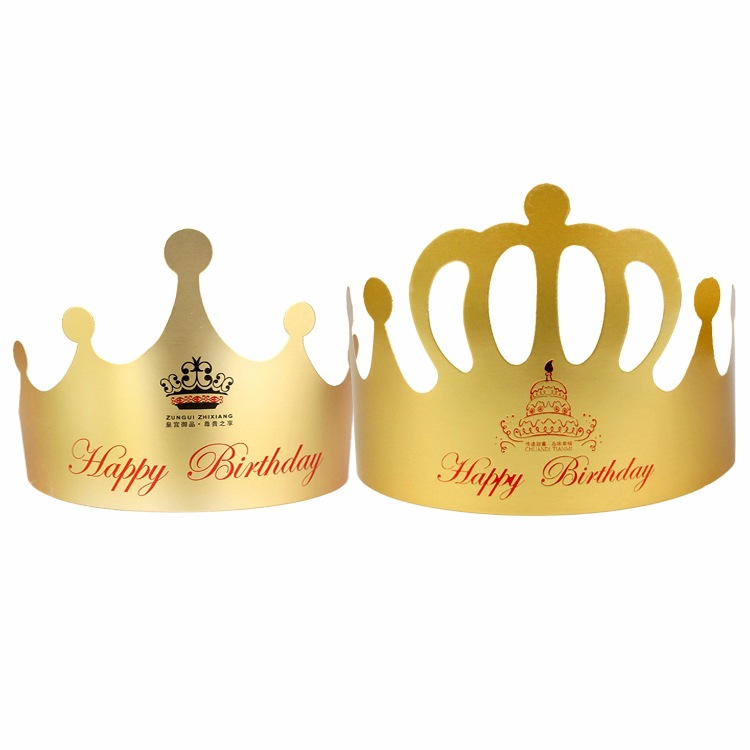Wholesale Birthday Hat Crown Children Adult Birthday Hat Party Supplies Golden Paper Birthday Hat Pieces Wholesale Birthday Hat Crown Children Adult Birthday Hat Party Supplies Golden Paper Birthday Hat Pieces