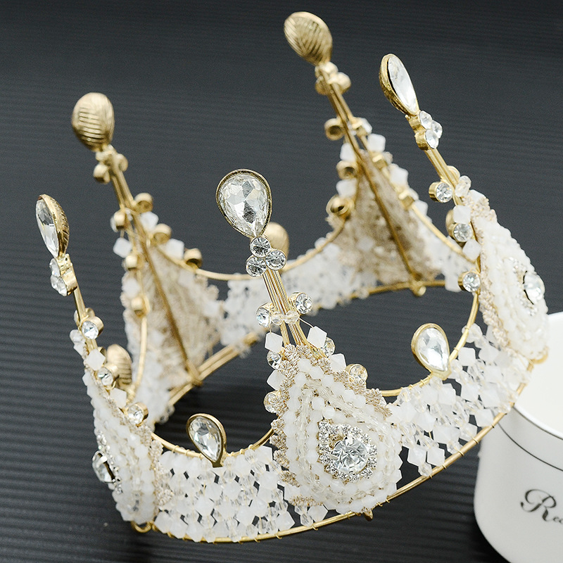 Cake Crown Baking Decoration European and American Style Lace Crown Birthday Decoration Queen Headband Hair Accessories Children Headwear Cake Crown Baking Decoration European and American Style Lace Crown Birthday Decoration Queen Headband Hair Accessories Children Headwear