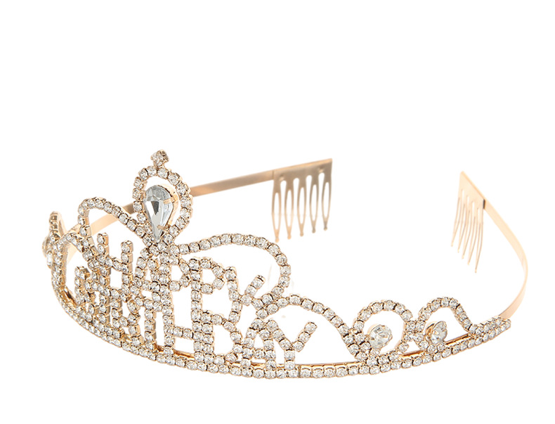 Claw Chain Korean Style Fashion New Birthday Crown Happy Birthday Birthday Hairband Decoration Hair Accessories Claw Chain Korean Style Fashion New Birthday Crown Happy Birthday Birthday Hairband Decoration Hair Accessories