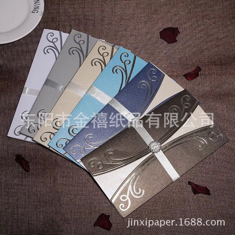 Manufacturers selling wedding invitations, invitations and other foreign trade conference invitation.
