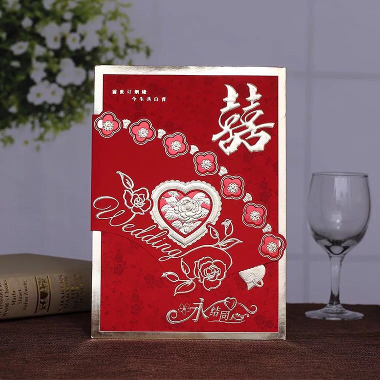 Manufacturers selling wedding invitations, invitations and other foreign trade conference invitation.