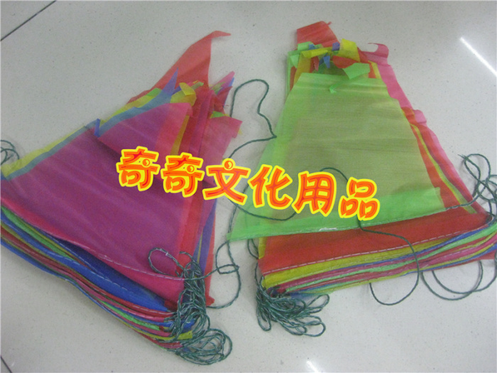 Wholesale line medium color triangle string string flag flag Wholesale line medium color triangle string string flag flag