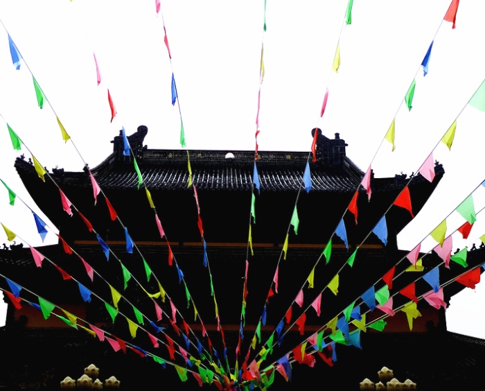 Wholesale small color selvage string flag triangle string flag Wholesale small color selvage string flag triangle string flag