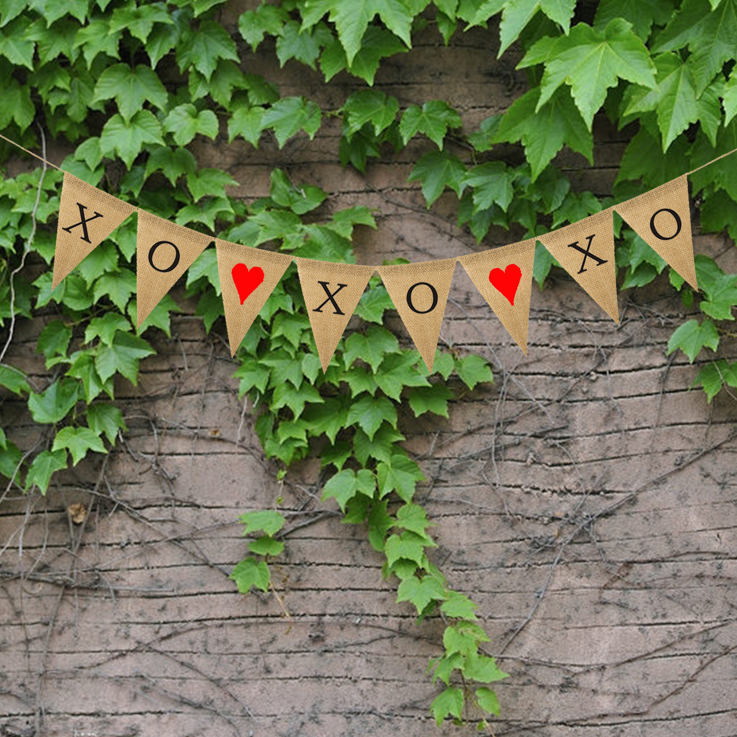 Wholesale Proposal Engagement Valentine's Day Party Decoration Garland Xo Xo Xo Love Linen Triangle Hanging Flag Wholesale Proposal Engagement Valentine's Day Party Decoration Garland Xo Xo Xo Love Linen Triangle Hanging Flag