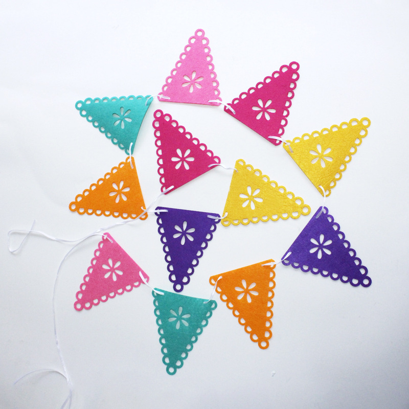 Factory Direct Sales Colorful Triangle Square Hollow out Garland Pinata Pinata Theme Carnival Party Pull Flag Factory Direct Sales Colorful Triangle Square Hollow out Garland Pinata Pinata Theme Carnival Party Pull Flag