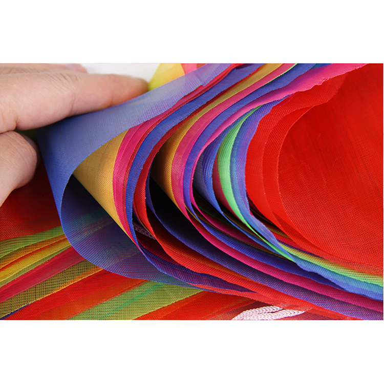 Triangle Flag Colorful Flag Layout Decoration Dress up Ribbon Five Colors Latte Art Opening Props Hanging Flag
