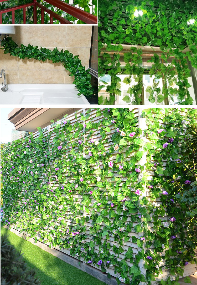 Artificial Flower Rattan Decoration Green Leaf Ceiling Plant Decorative Pipe Home Artificial Flower Green Plant Vine Ivy Artificial Flower Rattan Decoration Green Leaf Ceiling Plant Decorative Pipe Home Artificial Flower Green Plant Vine Ivy