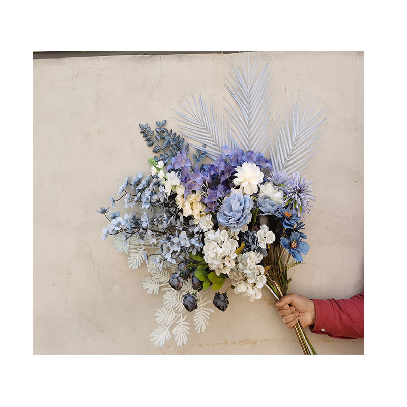 Factory Wholesale Emulational Flower and Silk Flower Wedding Ceiling Plastic Flowers Home Decorative Fake Flower Artificial Flowers Floral Bouquet
