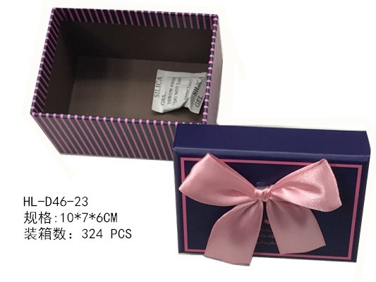 New rectangular candy box wholesale jewelry packaging gift box manufacturers gift box spot black paper box processing