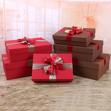 New rectangular candy box wholesale jewelry packaging gift box manufacturers gift box spot black paper box processing
