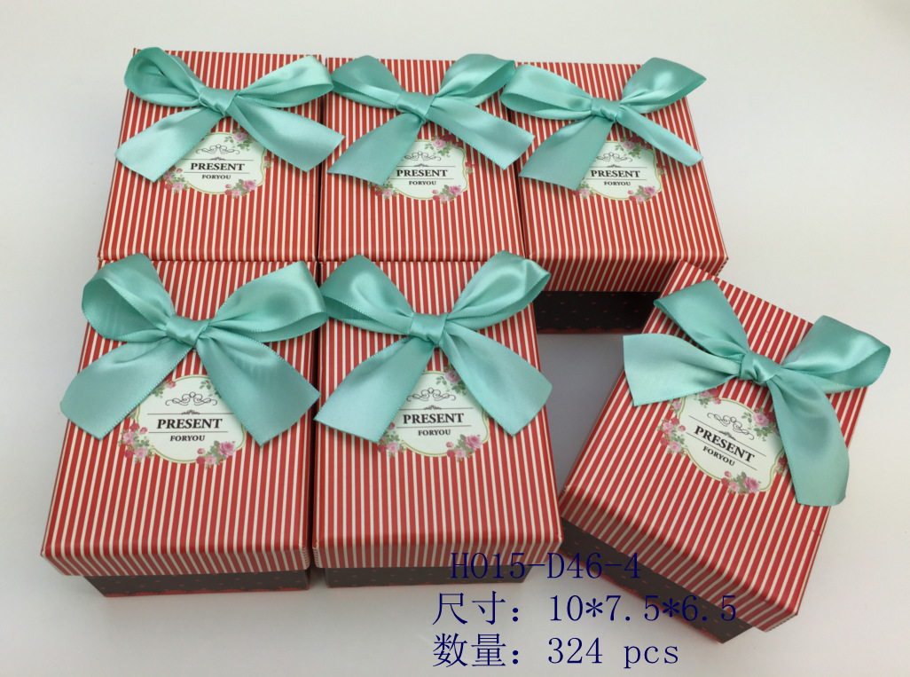 New rectangular candy box wholesale jewelry packaging gift box manufacturers gift box spot black paper box processing