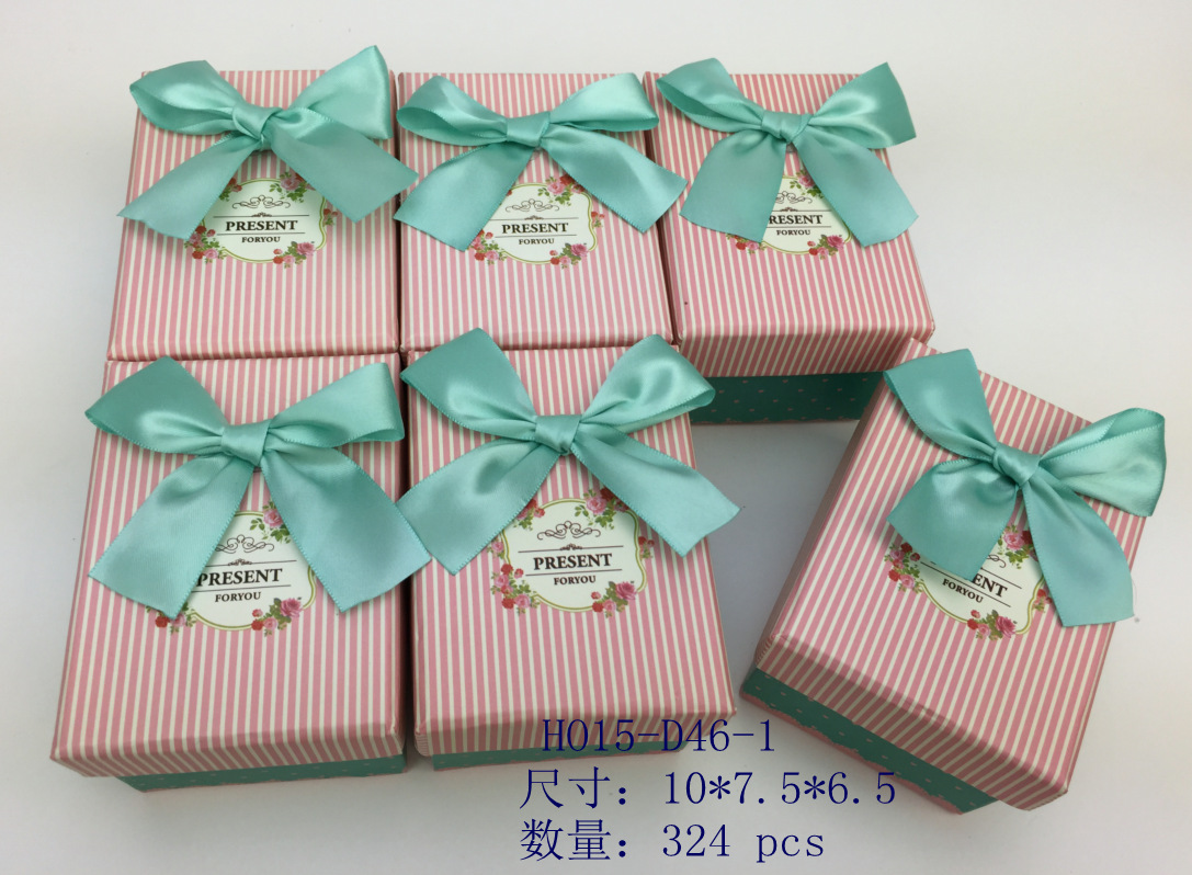 New rectangular candy box wholesale jewelry packaging gift box manufacturers gift box spot black paper box processing