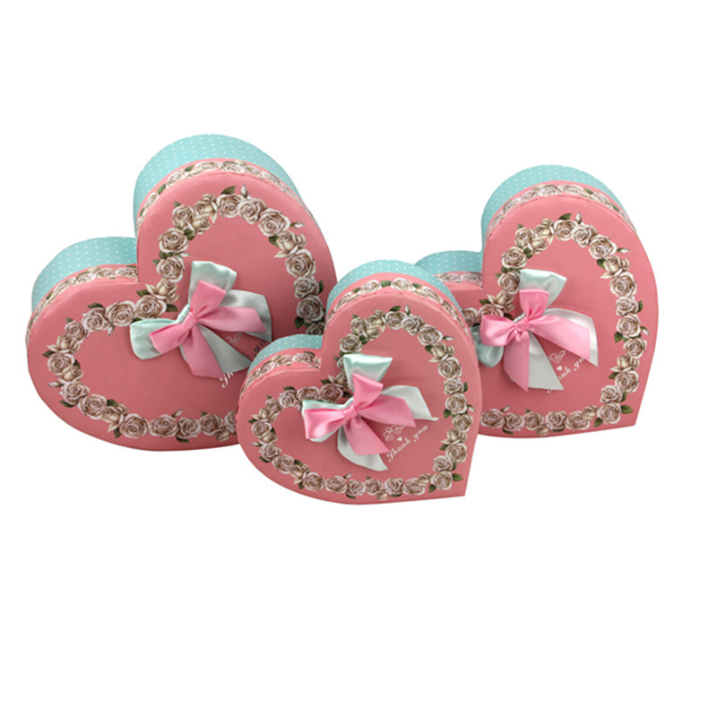 New gift box heart-shaped gift box heart candy box valentine's day gift box heart gift box