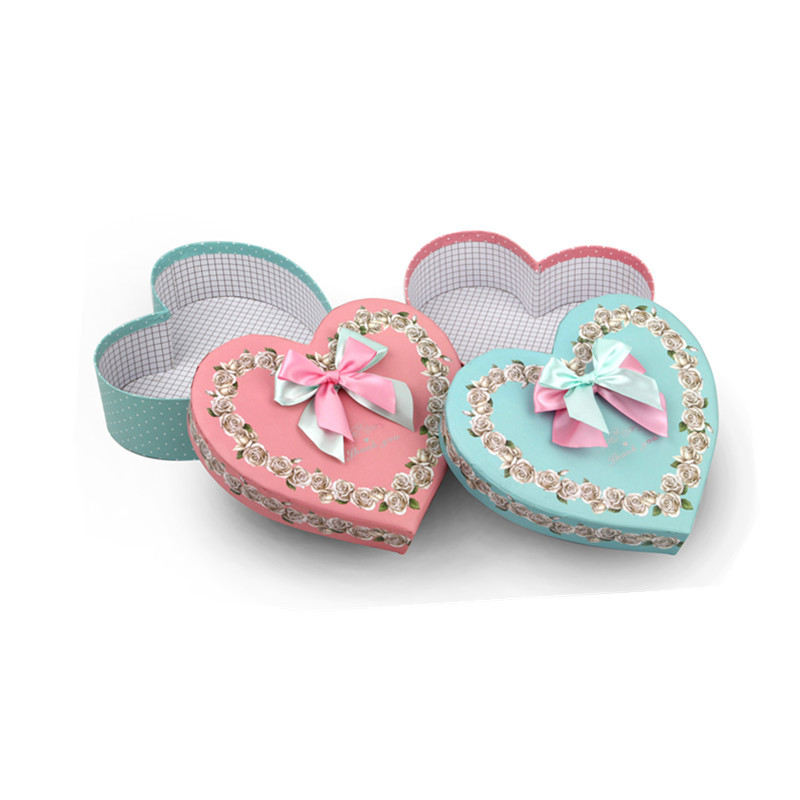 New gift box heart-shaped gift box heart candy box valentine's day gift box heart gift box