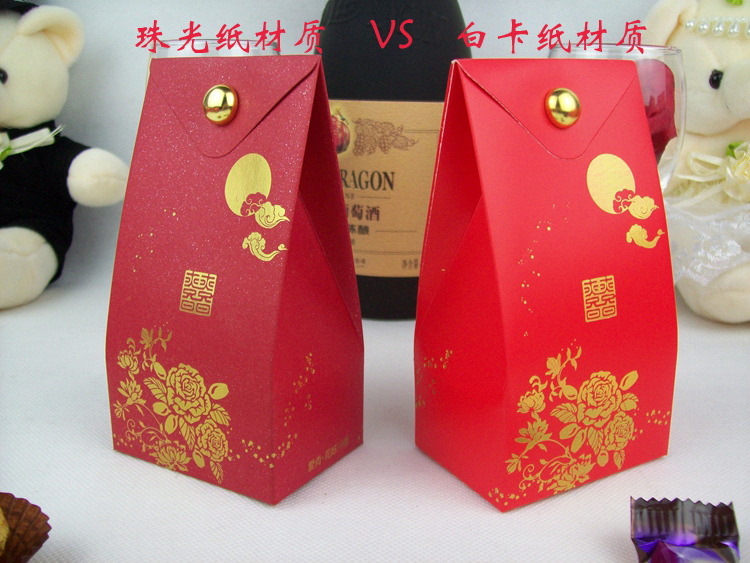 Wedding Candies Box Customized High-End Boutique Creative Small Size Wedding Candies Box Can Be Equipped with Exquisite Sealed Candy Box