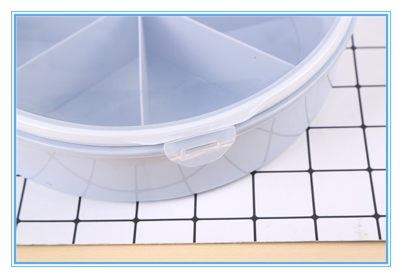 Compartment fruit tray dry fruit box with lid nut fruit candy box sealed container