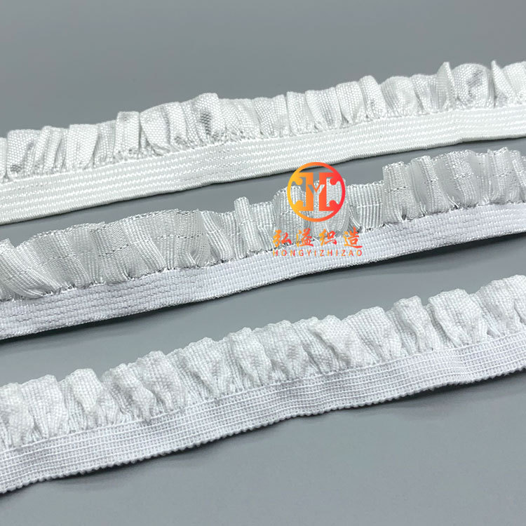Two-Way Fungus Elastic Band Elastic Tree Fungus-like Lacework Chiffon Lace Wrist Flower Elastic Band