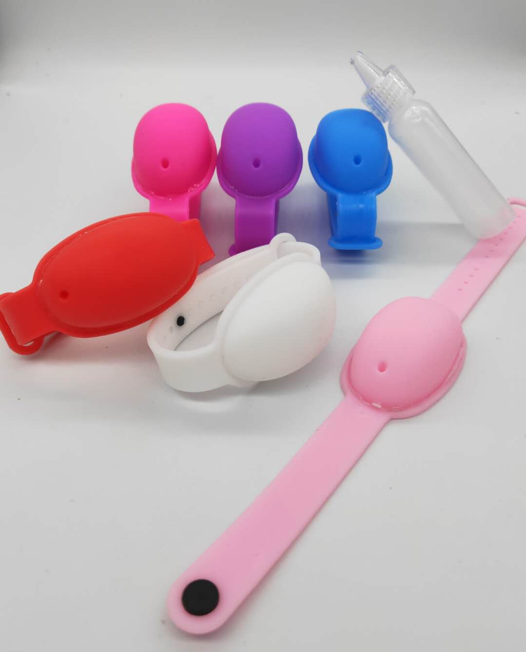 Silicone Hand Sanitizer Wrist Strap Instant Hand Sanitizer Watch Cross-Border Same Creative Product