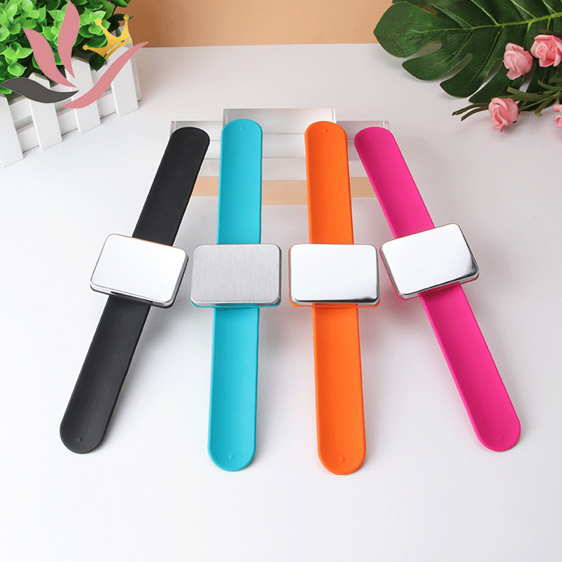 Hair Tools Racket Strip Magnet Clip Silicone Sucker Pin Device Stylist Special Silicone Magnetic Bracelet Wrist Strap