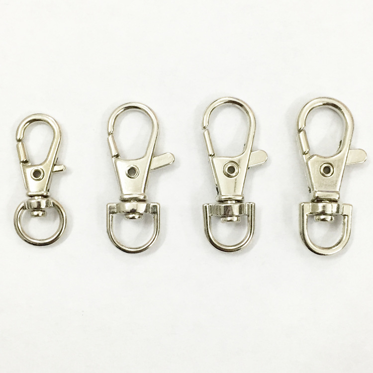 Wrist Hanging Small Buckle Hooks Key Ring Lobster Buckle Snap Hook Slingshot Buckle Ornament Keychain DIY Hardware Accessory Hook