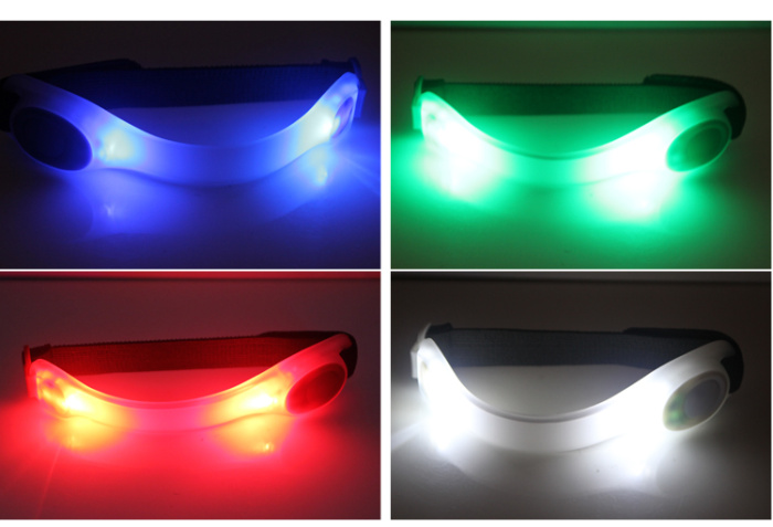 Bike lights bright strobe arm wrist riding running lights