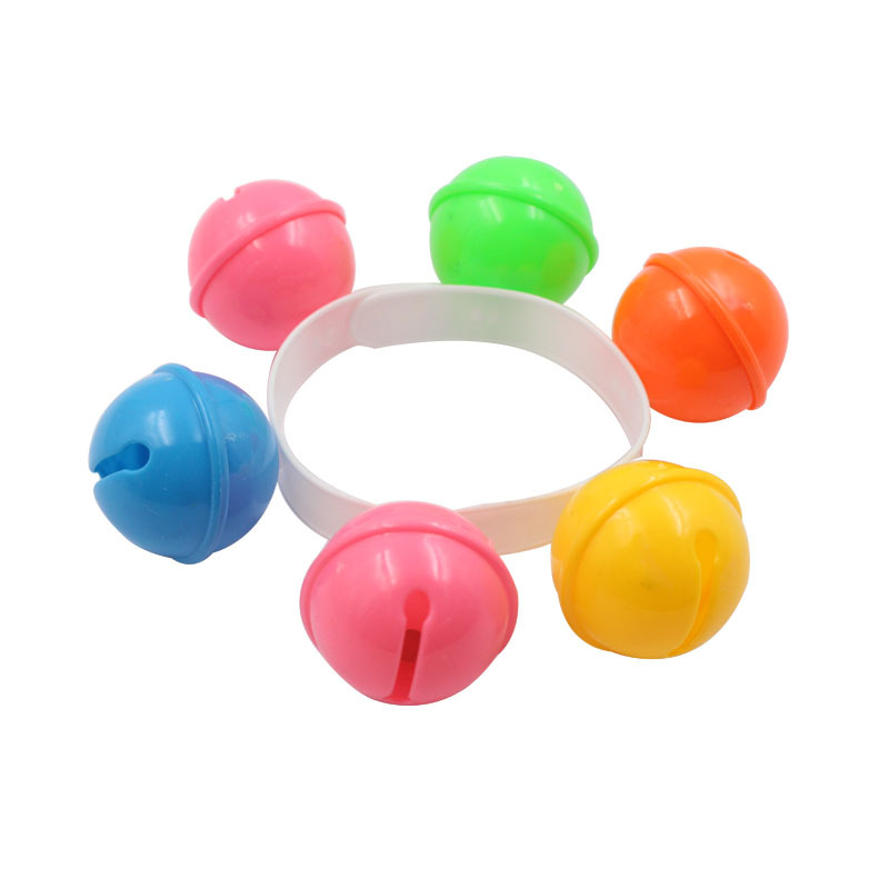 2960Children Dance Rattle Baby Hand and Foot Bell Baby Wrist Bell Dancing Bell Kindergarten Plastic Bracelet