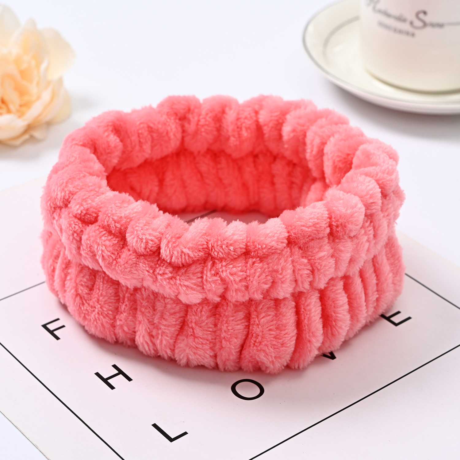 Hundred Hair Bands with Flannel Wrist Headband Accessories Pure Color Hair Ring Sample Customization Processing Semi-Finished Products Hair Band Hundred Hair Bands with Flannel Wrist Headband Accessories Pure Color Hair Ring Sample Customization Processing Semi-Finished Products Hair Band