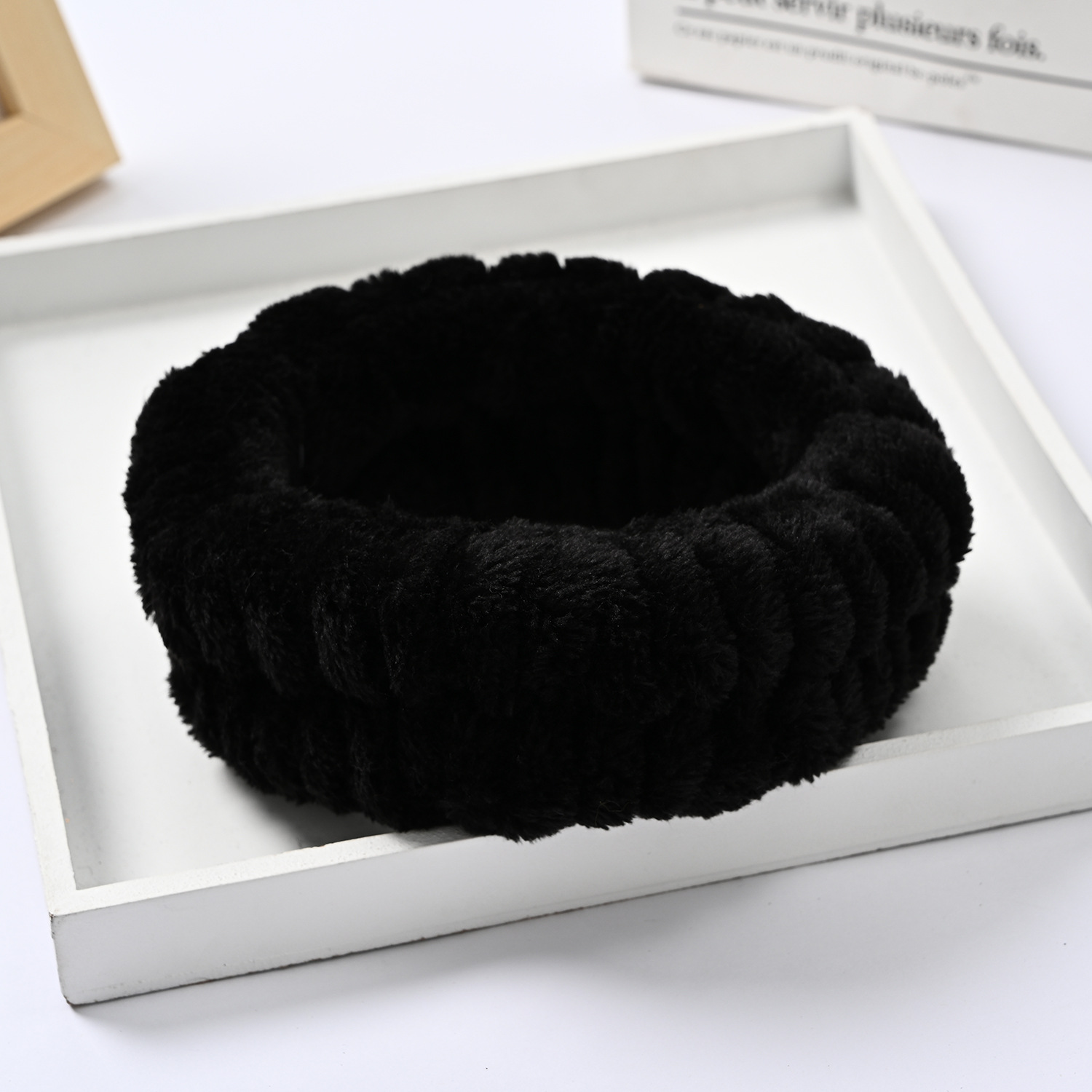 Hundred Hair Bands with Flannel Wrist Headband Accessories Pure Color Hair Ring Sample Customization Processing Semi-Finished Products Hair Band Hundred Hair Bands with Flannel Wrist Headband Accessories Pure Color Hair Ring Sample Customization Processing Semi-Finished Products Hair Band