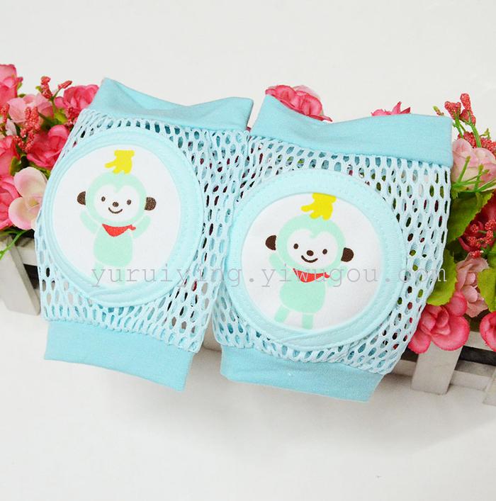 Baby baby summer sports knee mesh Children Toddler falling breathable knee wrist protector Baby baby summer sports knee mesh Children Toddler falling breathable knee wrist protector