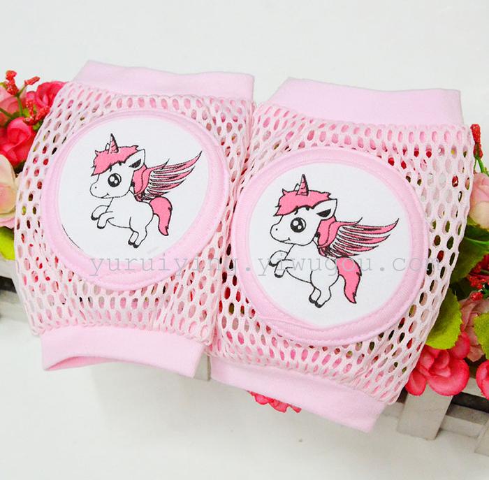 Baby baby summer sports knee mesh Children Toddler falling breathable knee wrist protector Baby baby summer sports knee mesh Children Toddler falling breathable knee wrist protector