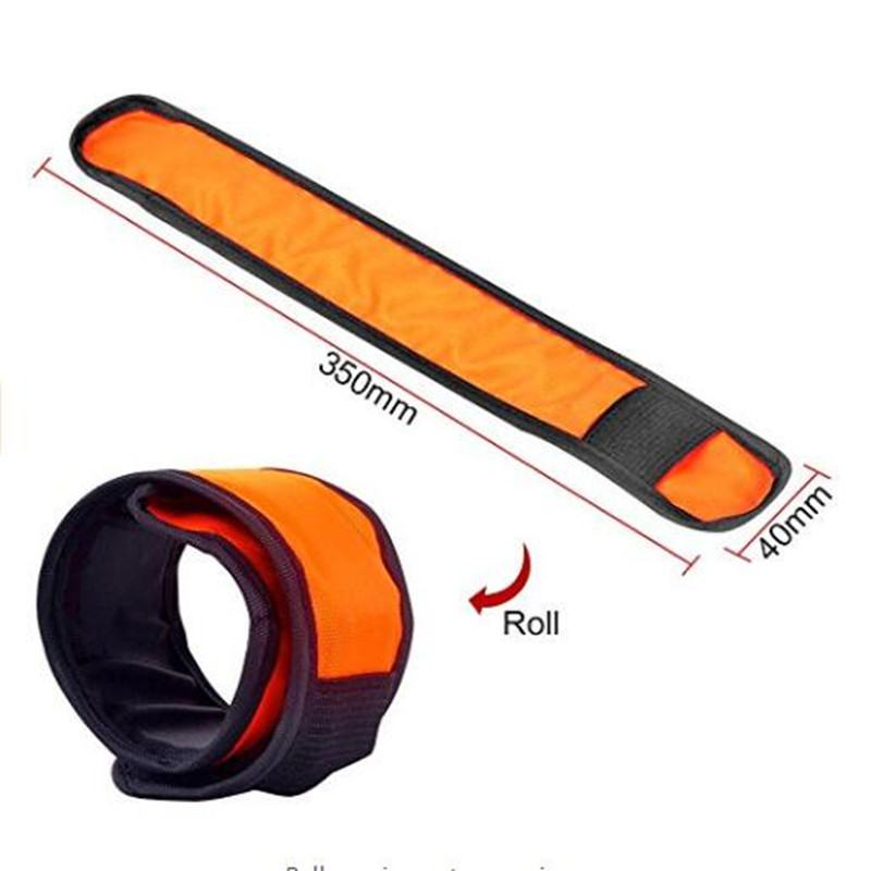 Cross-Border Supply Led Glowing Wrist Band Luminous Arm Strap Outdoor Cycling Sports Life-Saving Props Large Size