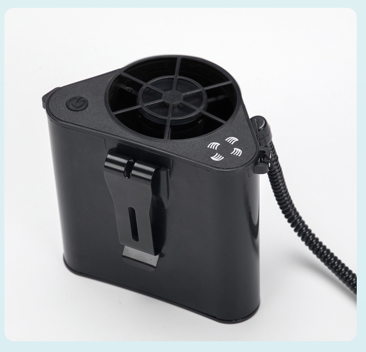 2021 New Halter Wrist Hanging Fan Outdoor Carry Portable Heatstroke-Proof Cooling Strong Wind Working Floor Waist Fan