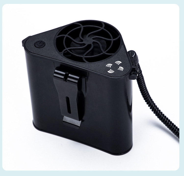 2021 New Halter Wrist Hanging Fan Outdoor Carry Portable Heatstroke-Proof Cooling Strong Wind Working Floor Waist Fan