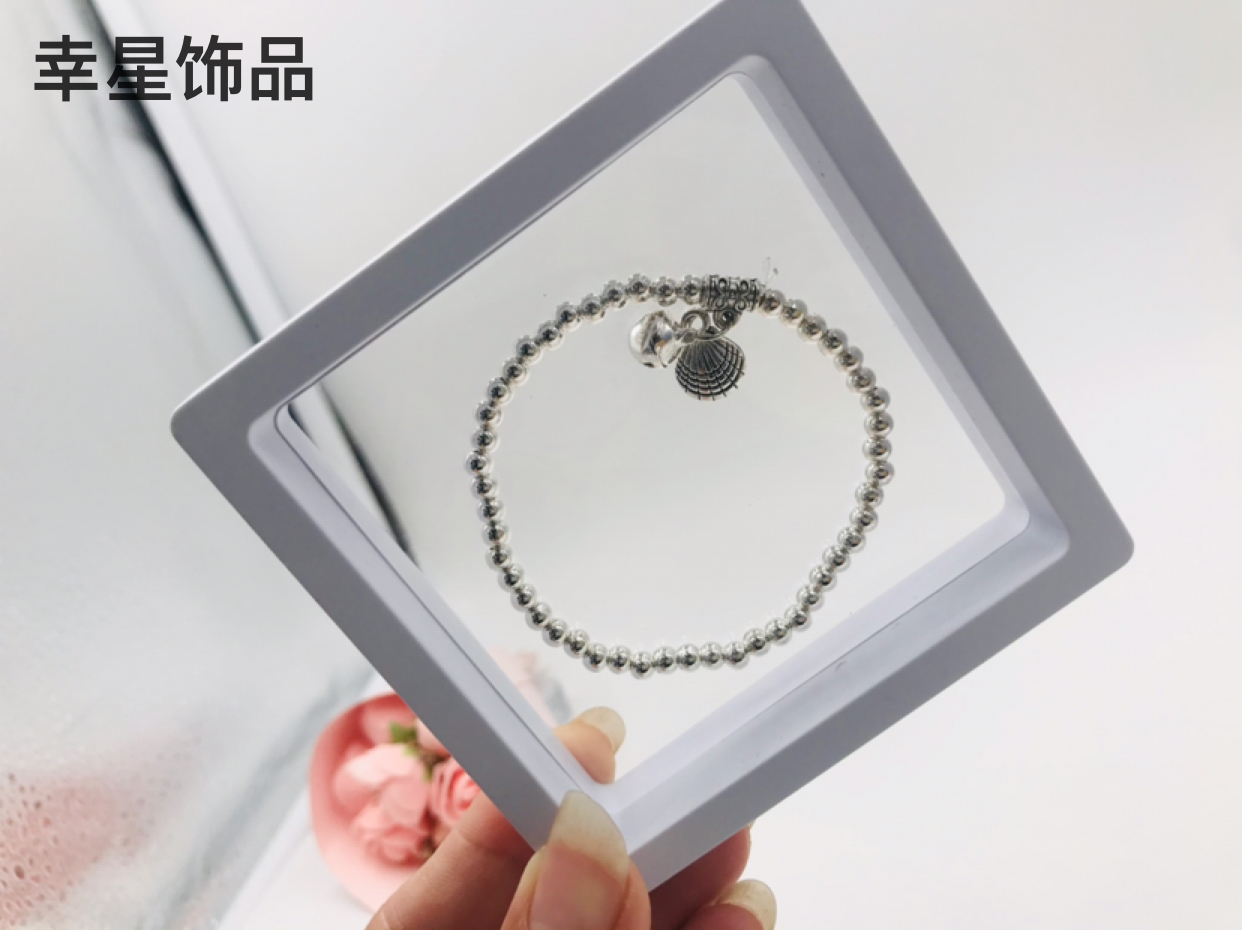 Imitation Silver Children&#039;s Students&#039; Box-Packed Bracelet Wrist String Bracelet Ornament Jewelry
