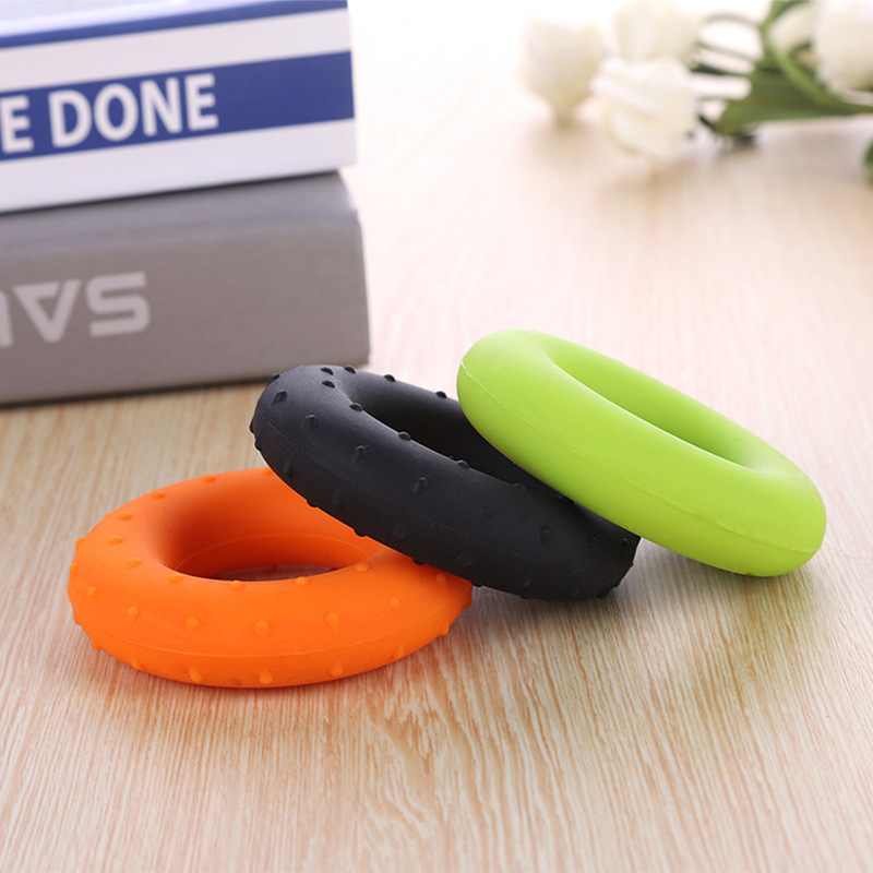 Factory Direct Supply Wrist Force Silicone Grip Ring Men&#039;s Fitness Equipment Professional Finger Trainer Wholesale