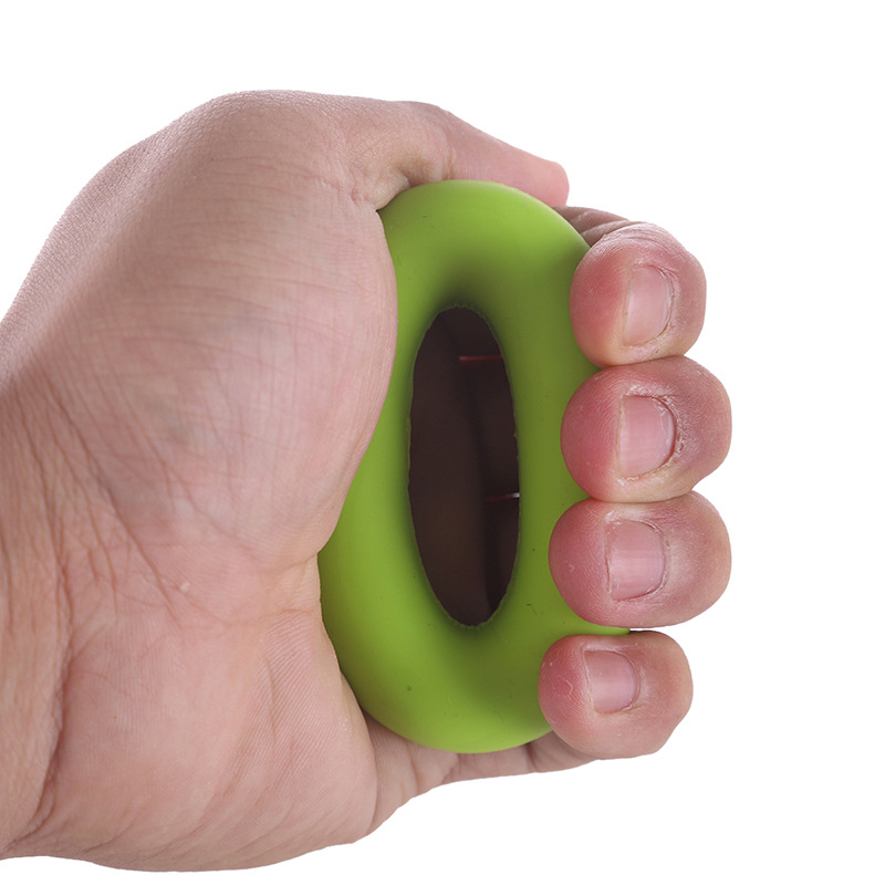 Factory Direct Supply Wrist Force Silicone Grip Ring Men&#039;s Fitness Equipment Professional Finger Trainer Wholesale