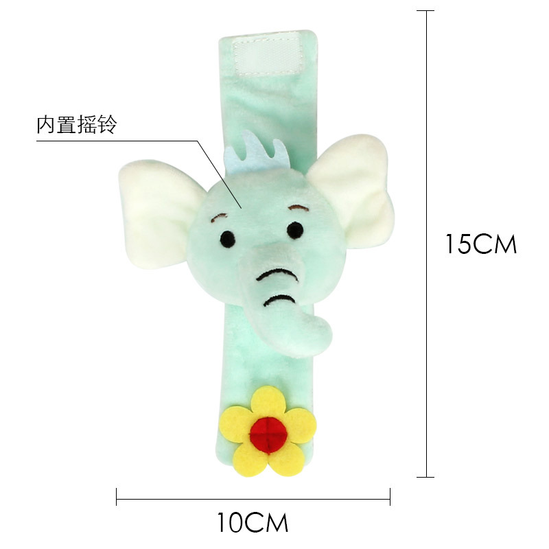 Mamibeby Animal shaped wrist shadow soft wrist strap 1 price 002 for a baby toy with Educational wisdom